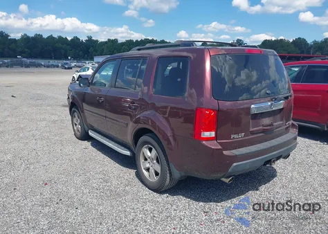 2011 Honda Pilot Ex-L из США, поврежденный, VIN 5FNYF4H5XBB065340